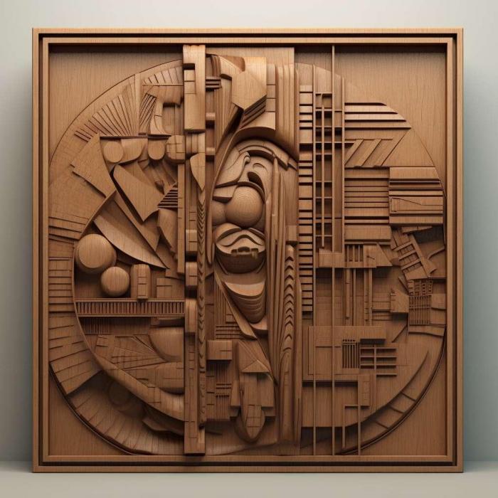 نموذج ثلاثي الأبعاد لآلة CNC 3D Art 